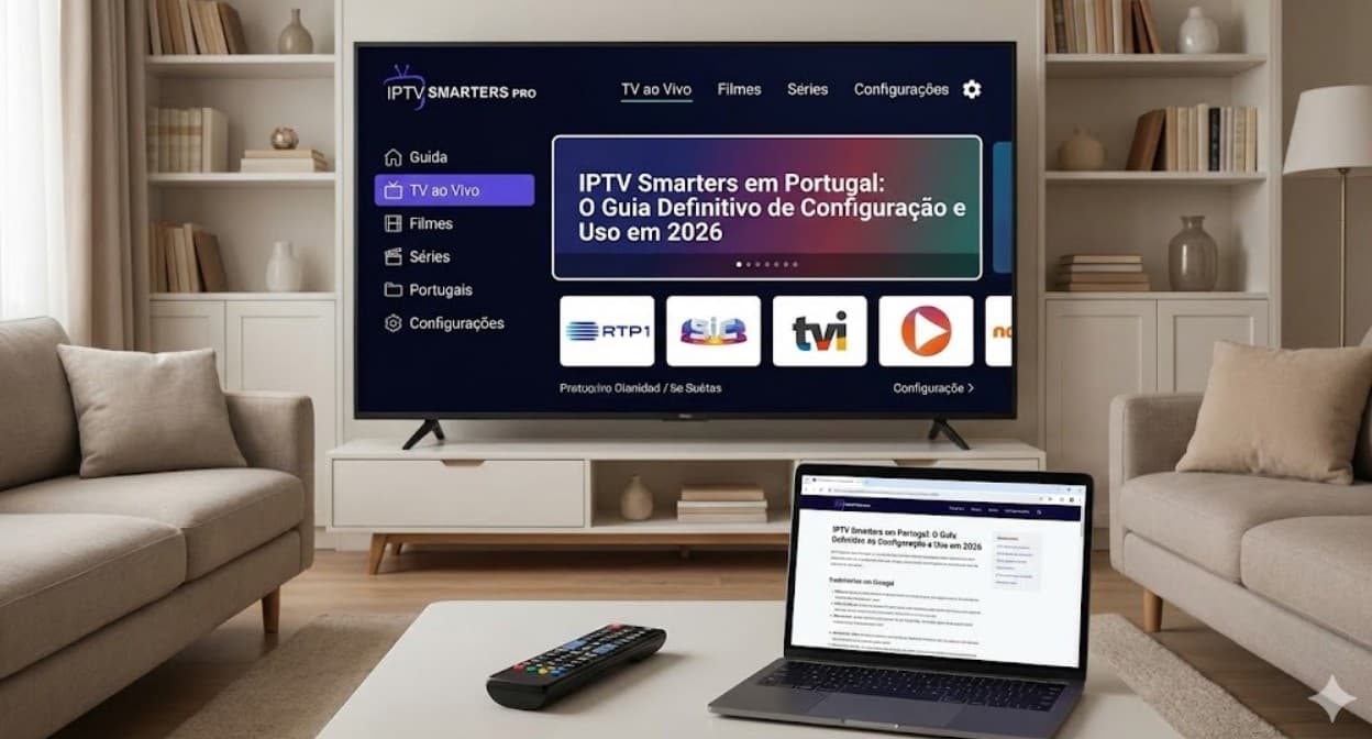 IPTV Smarters em Portugal: O Guia Definitivo de Configuração e Uso em 2026