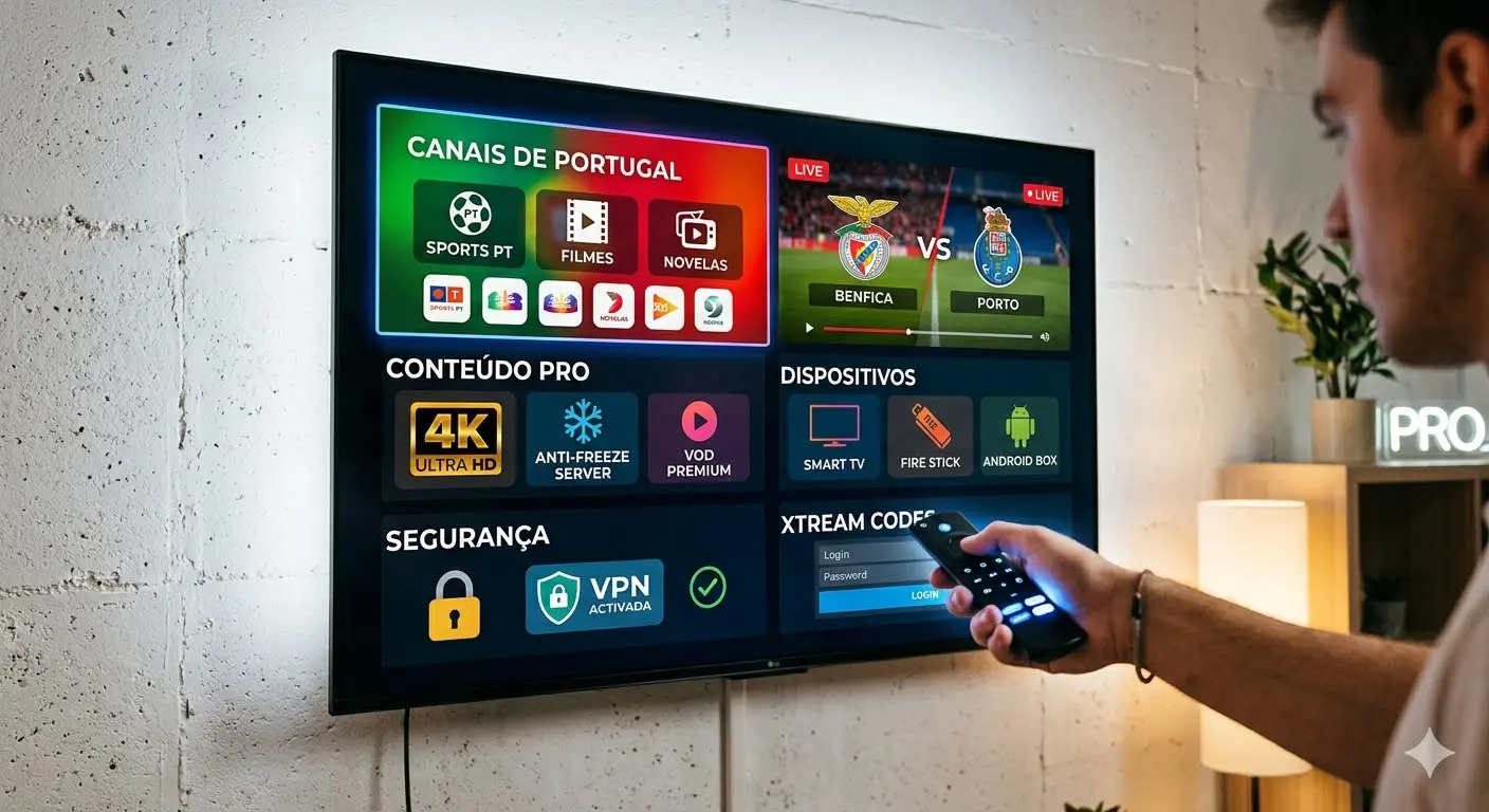 IPTV Portugal Pro O Guia Definitivo para o Melhor de 2026