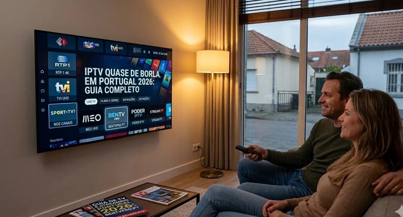 IPTV Quase de Borla em Portugal: O Guia Completo e Seguro 2026