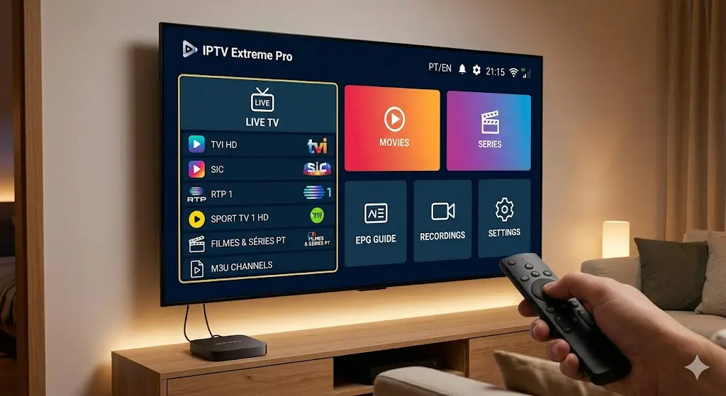 IPTV Extreme: Guia de Configuração e Melhores Listas em Portugal