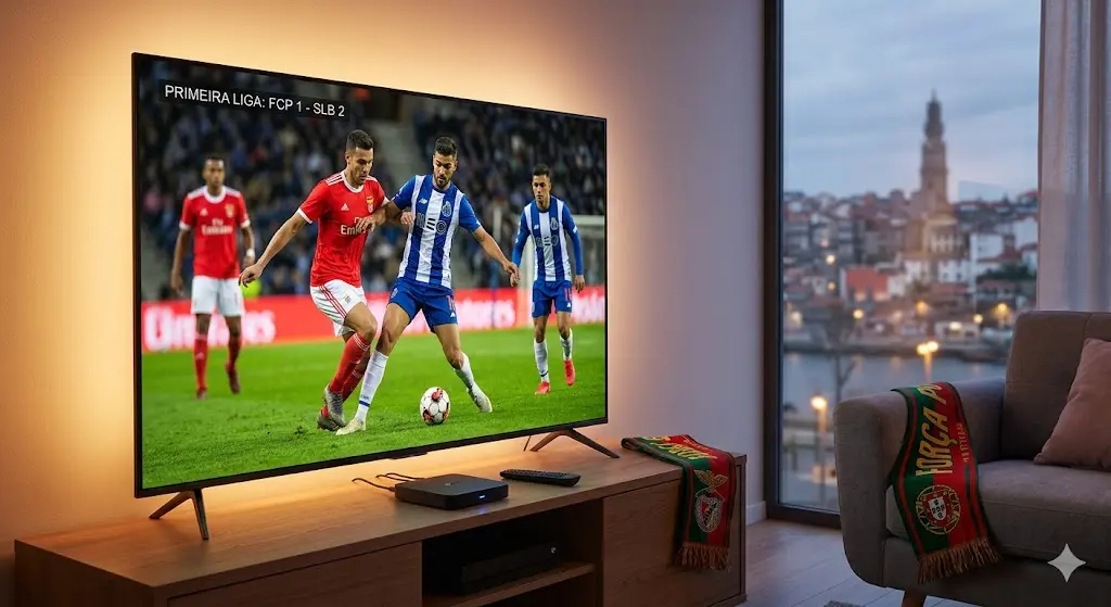 Souscrire IPTV Foot Primeira Liga Portugal IPTV Code Guia 2026