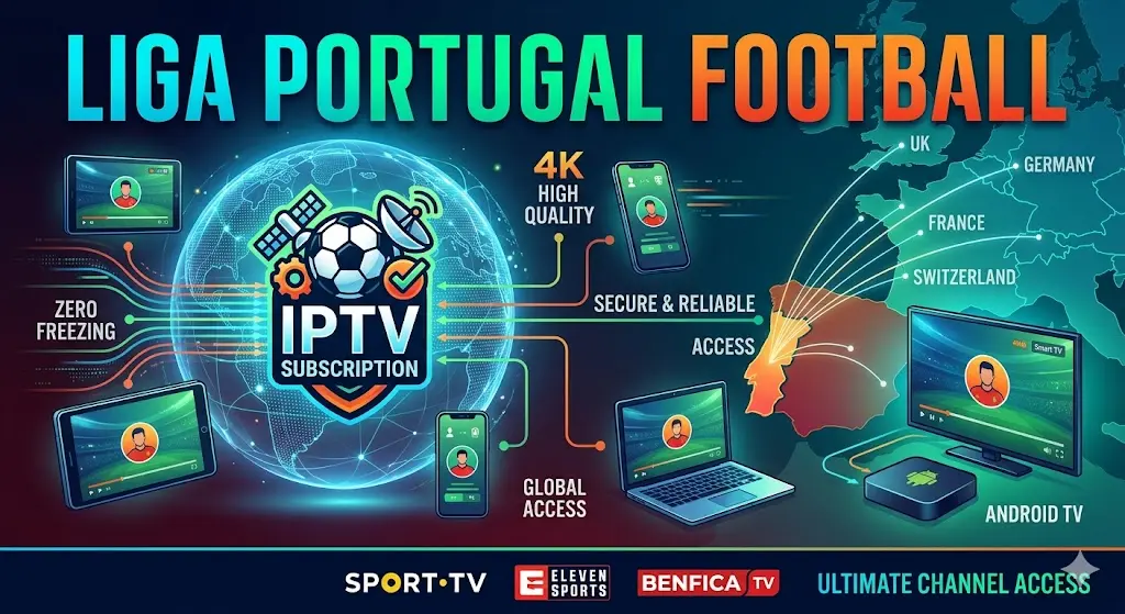 Watch Liga Portugal Football IPTV Subscription Guia 2026