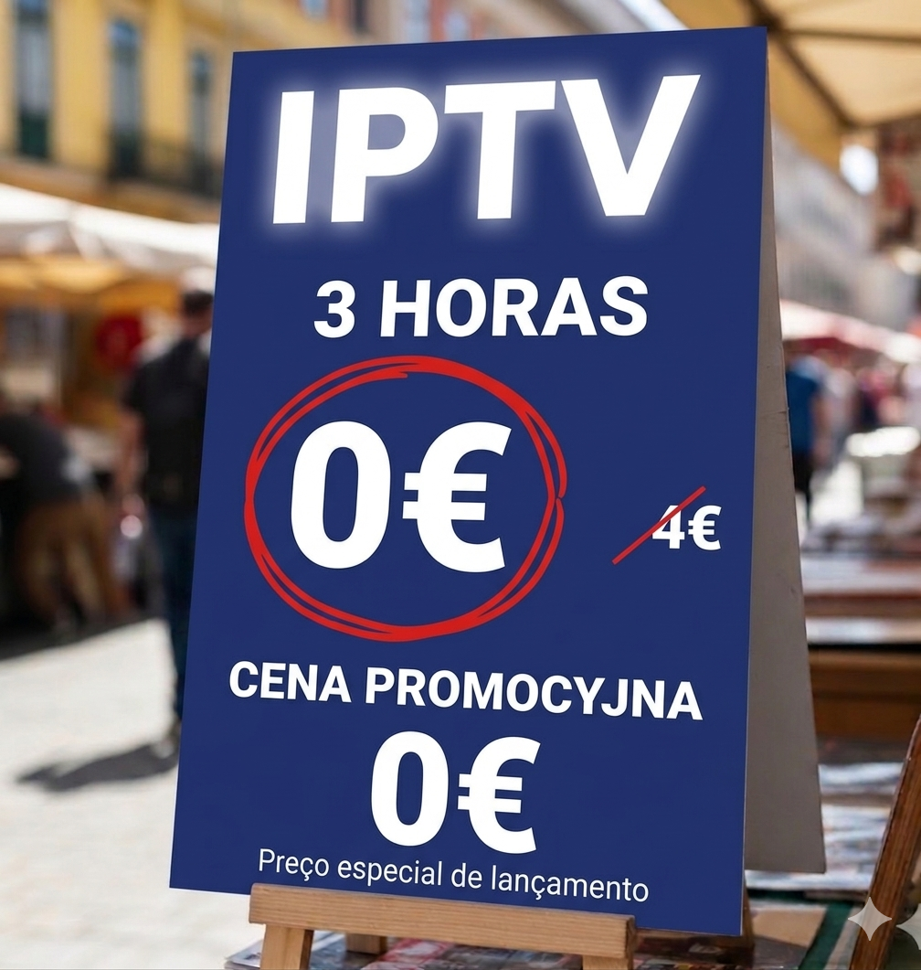 Teste IPTV Grátis Portugal
